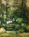 Maisons dans la Verdure Paul Cézanne